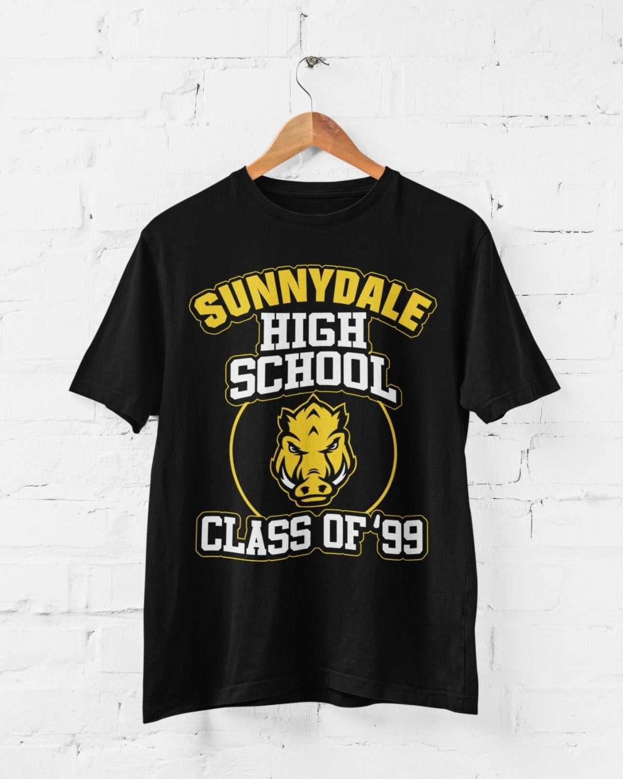 Sunnydale High School Class of 1999 Funny Retro T Shirt Vampire Buffy Slayer The XL