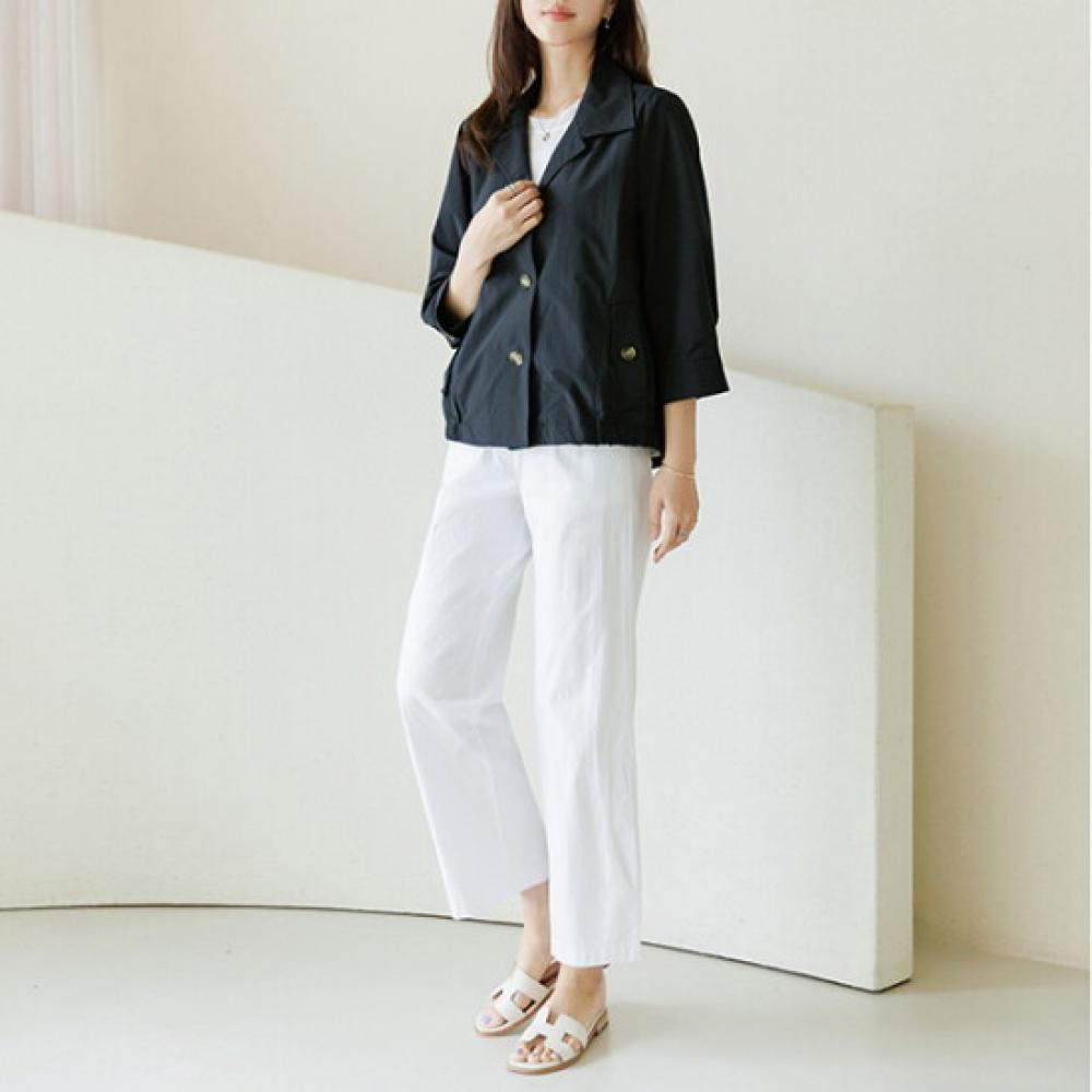 Dedra Square Collar Jacket Tbf3072