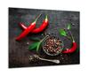 GLASS PROTECTIVE PLATE FOR STOVE 60x52 CHILLI