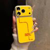 D-DHL-L Logo Protective Back Decal Skin Wrap Sticker for iPhone 17 Pro 17 Pro Max