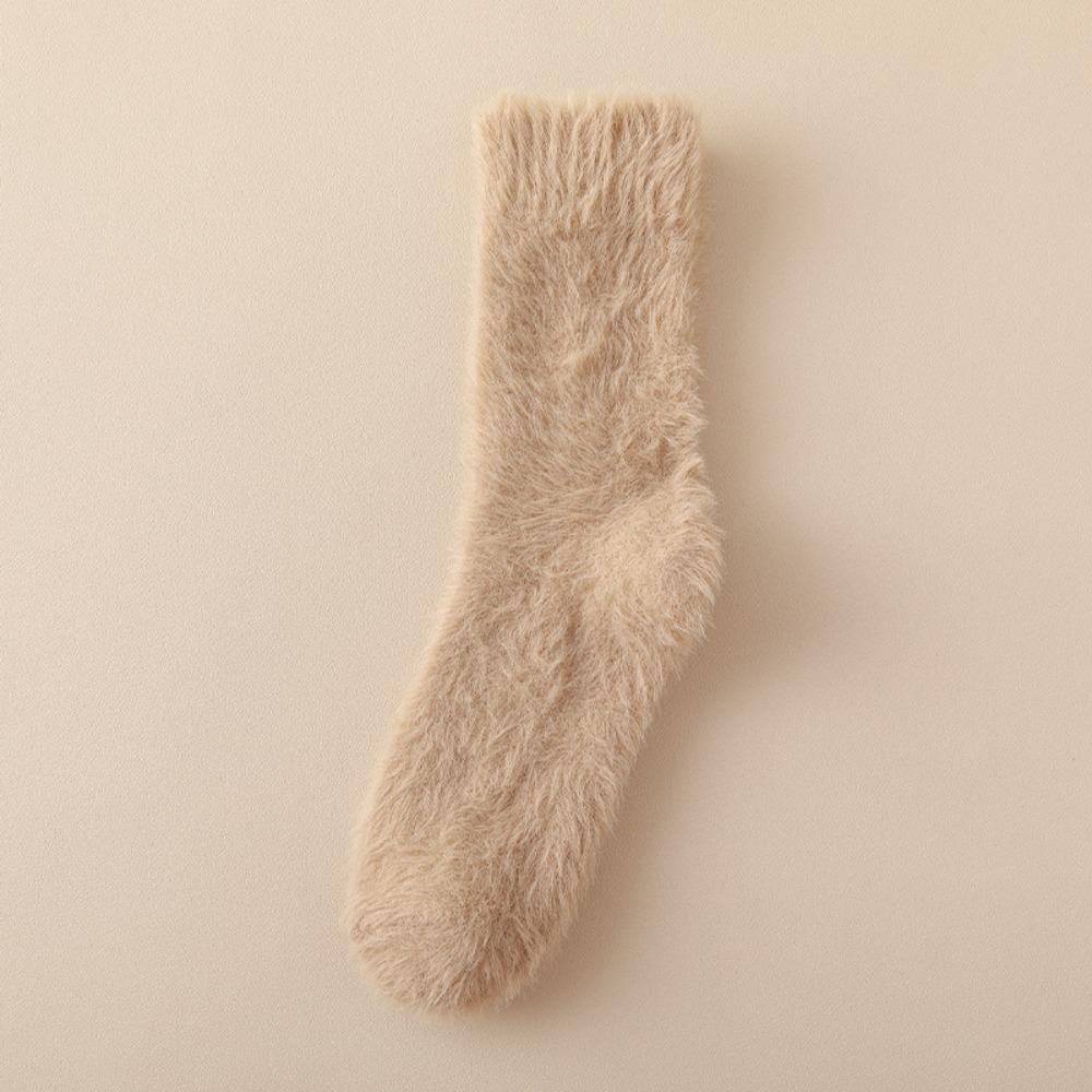 Thickened Fur Socks Keep Warm Short Tube Stockings Soft Winter Socks Winter