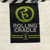 ROLLING CRADLE ET Print Kurzarm T-Shirt S weiß Herren Gebraucht