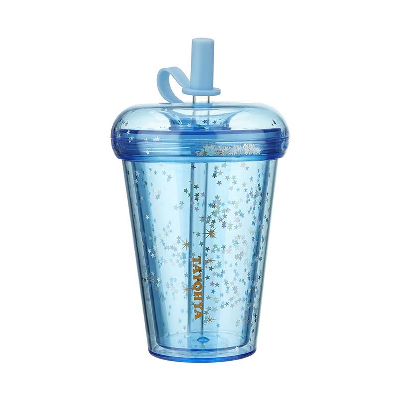 TAYOHYA Haotian Donut Ceramic Straw Cup