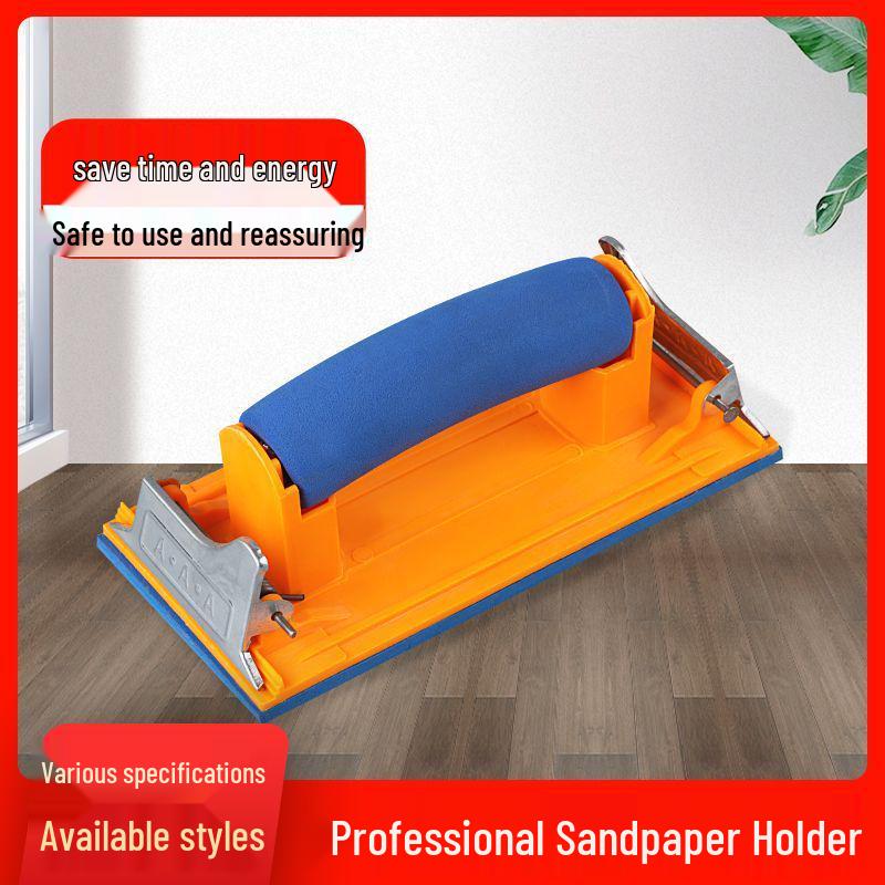 Ultra-Light Sandpaper Holder and Wall Sanding Tool