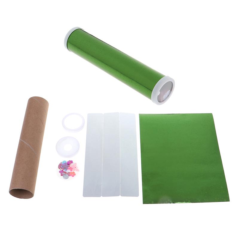 Diy Colored Rotating Kaleidoscope Kits Science Educational Craft Kid Toys