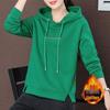 New Arrival: Embroidered Long-Sleeve Hoodie Jacket for Women - Perfect Autumn Choice for Middle-Aged Moms