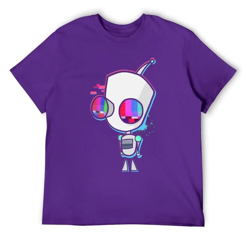 Glitched Gir Classic For Sale T-shirt Crewneck Movement Tees Hipster Home Funny Eur Size