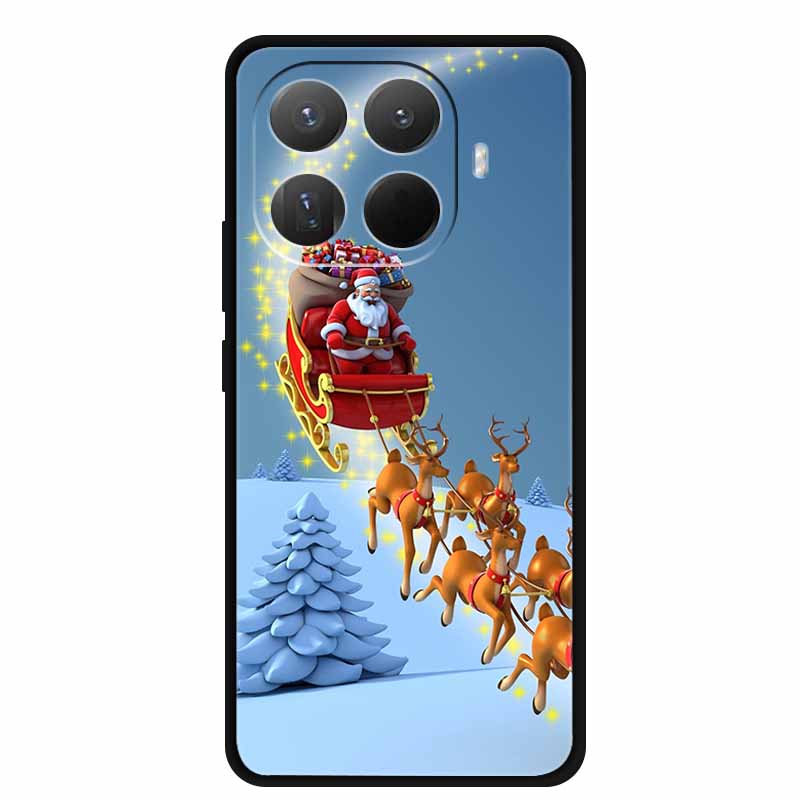 Christmas Phone Cases for Xiaomi 15T Pro 5G Case Protector TPU Silicone Soft Bumper Christmas Tree for Mi 15T Pro 5G Cover Coque