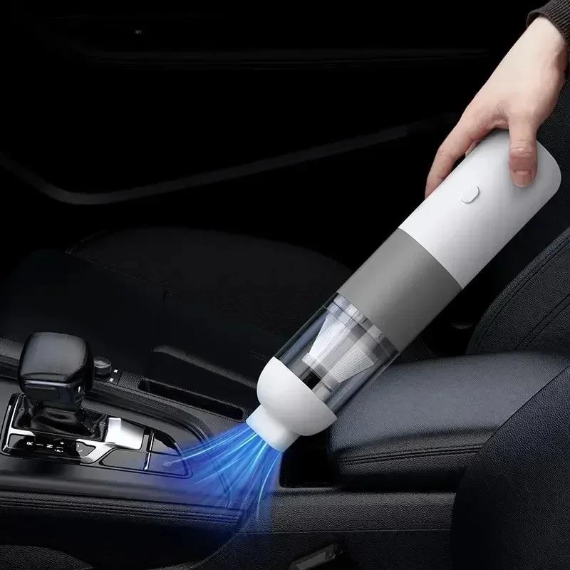 Rechargeable Handheld Car Vacuum Cleaner – Wireless Dual-Purpose Dust Catcher for Cars & Homes