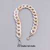Multi-color Acrylic Chain: Versatile Bag Strap, Phone Lanyard, and Crossbody Accessory