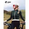 Womens Long Sleeve Quick-Dry Fleece Cycling Jersey Windproof Thermal Winter Road Bike Riding