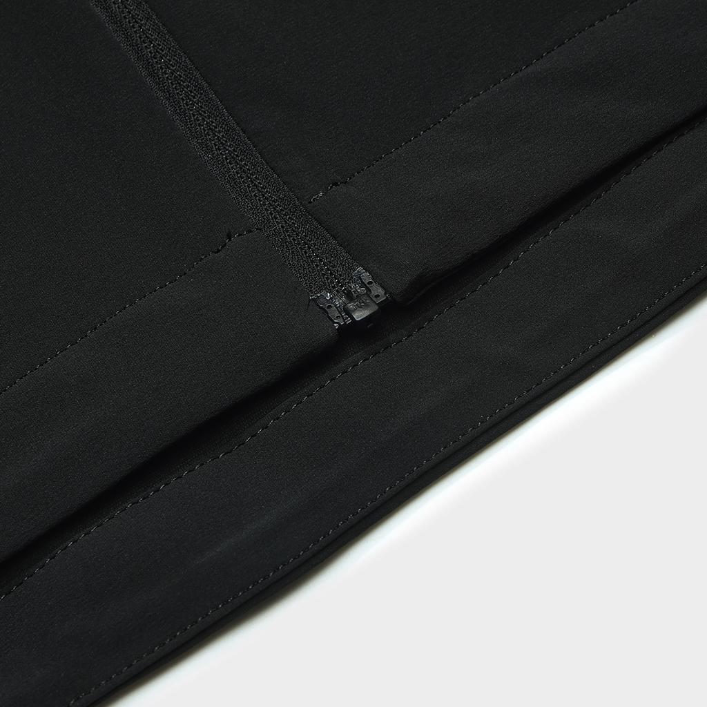 Fila Fitness Fashion Versatile Skin-Friendly Long Sleeve Jacket Men Jackets Black A11M521705F-BK