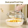 Pumpkin Snack Bowl 2 Tier Removable Pumpkin Snack Holder With Lid Home Candy Servers For Table Theater Nuts Retail Party Corner
