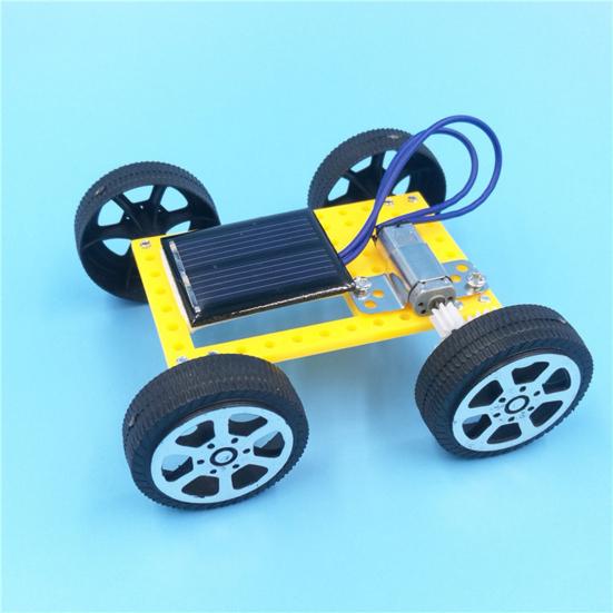 Solar Power Toy Kid-safe Teamwork Ability Plastic Educational Projects Solar Kit for Family