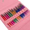 12 Pairs Knitting Kit 12 Different Sizes Comfortable Grip Glossy Polished Appearance Acrylic Material Crochet Supplies