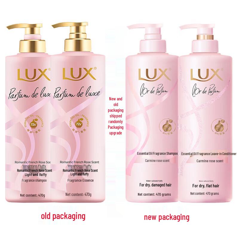 Lux Rouge Rose Essential Oil Fragrance Shampoo