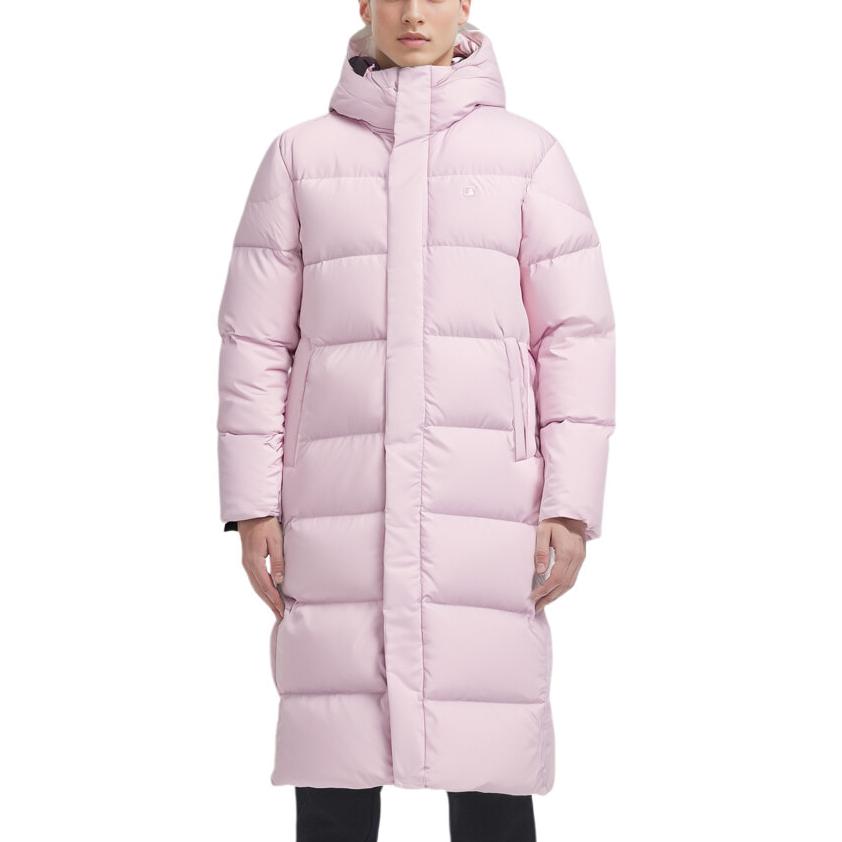 New FILA Down Jacket Men's Dark Lotus Pink A51M441901FPK