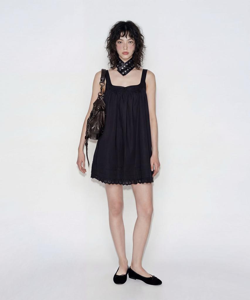 Lulu Seoul Bonny Mini Dress (Black)