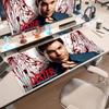 Dexter TV Series Mousepad Large Keyboard Desk Mat Gaming Mouse Pad LockEdge Non-slip Mat