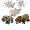 Adorable Moo Deng Plush Hippo Stuffed Animal Soft Toy For Kids And Collectors
