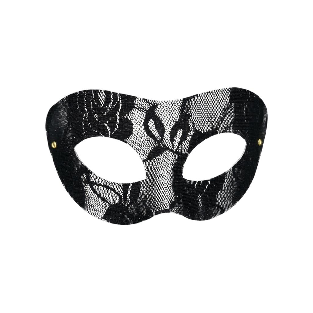 Half Face Lace for Masquerade Ball - Mysterious Eye