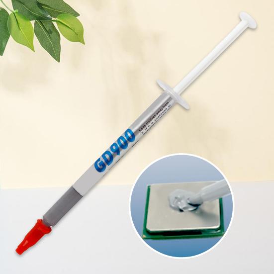 3Pcs GD900 Thermal Paste Effective Low Consistency Compound CPU 4.8WM-K Cooling Grease for Motherboard