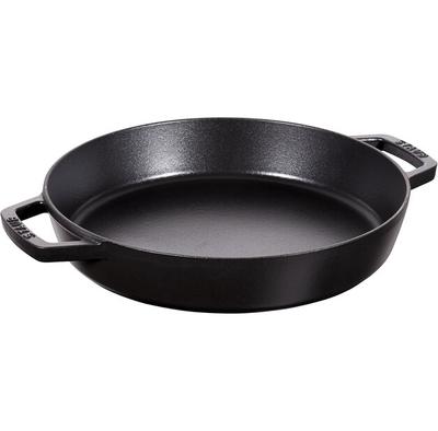 Poêle ronde Zwilling Staub à deux poignées 34 cm noire (40511-073-0)