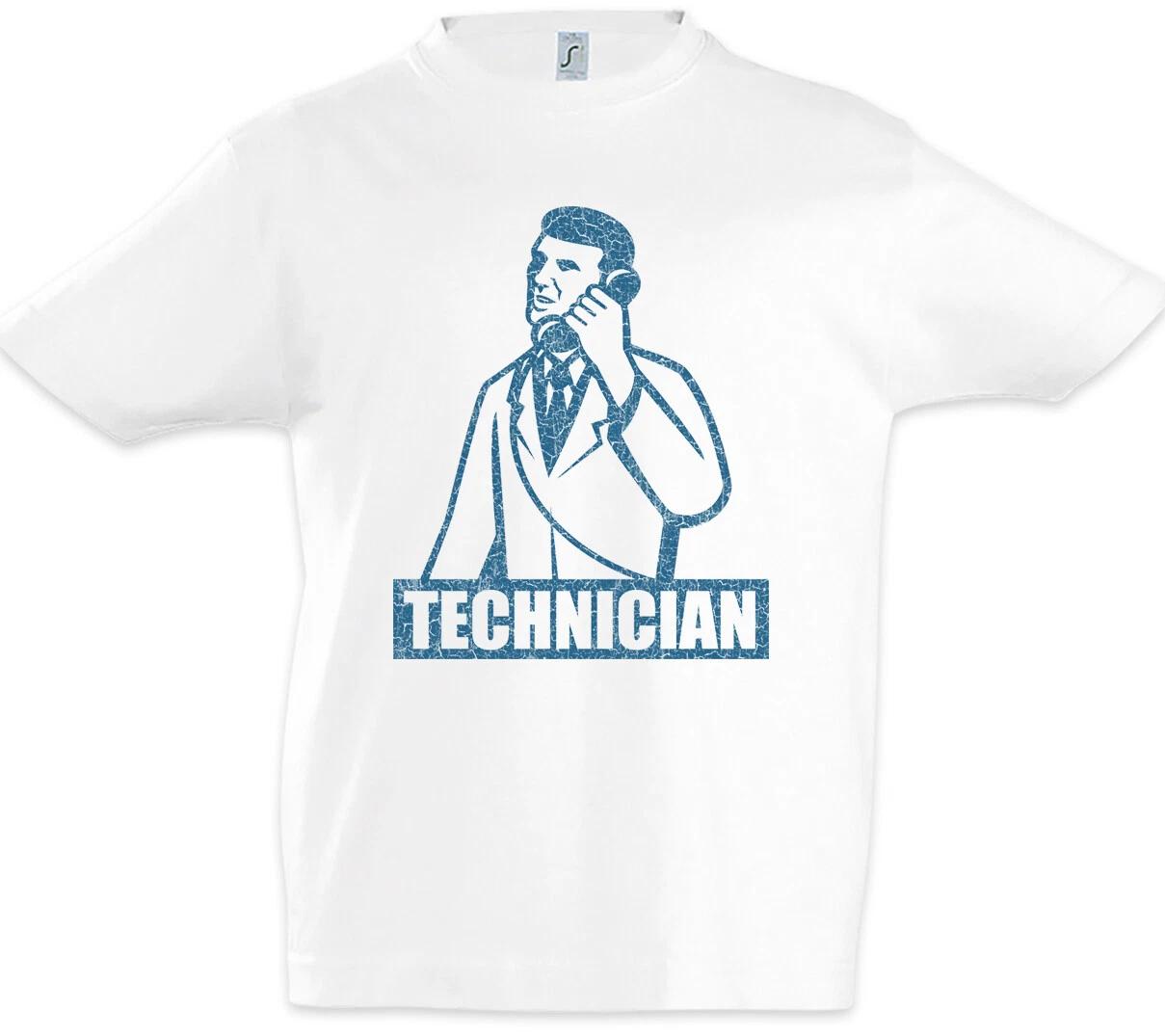 Technician Kids Boys T-Shirt Electrical Engineer Electrician Technician- 110