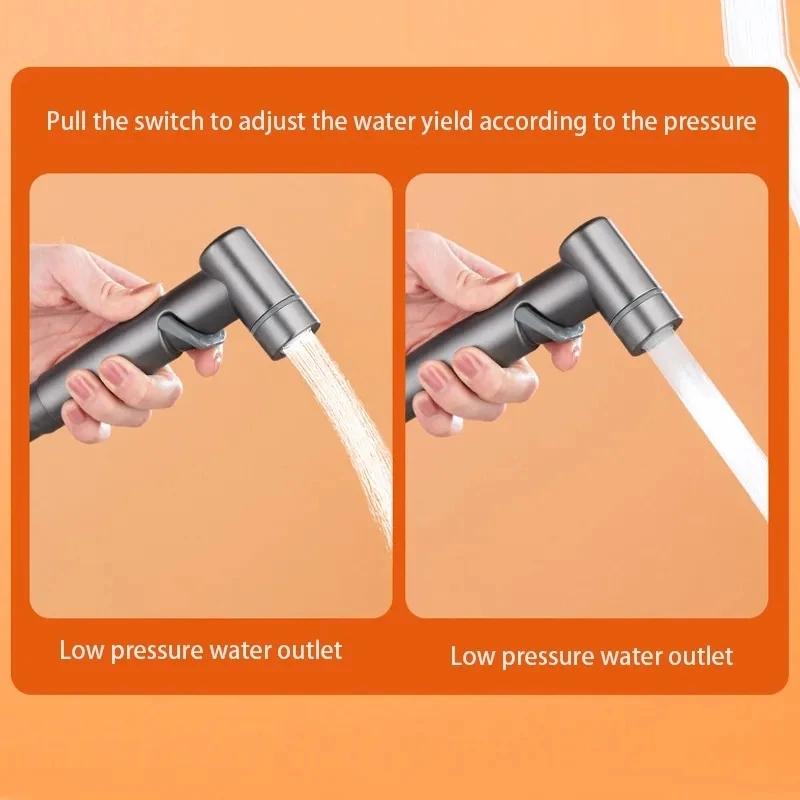 Bidet Spray Set Toilet Sprayer Shower Wc Bathroom Shower High Pressure Handheld Bidet Faucet Bathroom Accessories