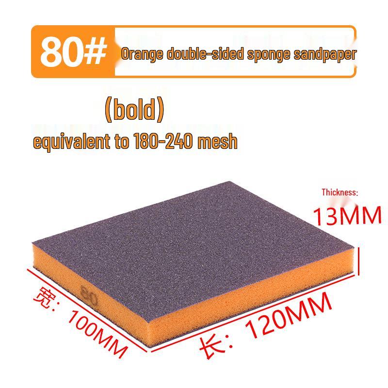 High-Density Sanding & Polishing Sponge for Wood, Metal & Walls