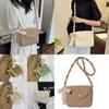 Trendy Ins Style Woven Small Square Bag For Women Casual Street Fashion Accessory