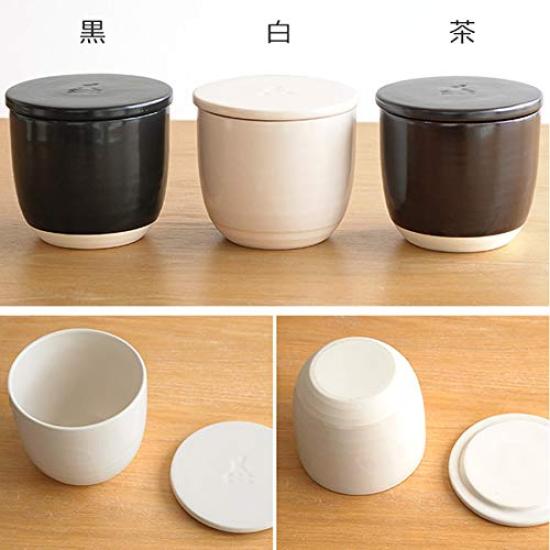 Kamoshika Doguten Rice 1 Made In Banko Microwave Rice Ceramic Rice Small Container, Cup, 1.5 Cup, Ceramic, Japan, Ware, Safe, Container, Rice,