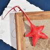 Keychain Pendant Hand-Stitched Rivets Imitation Leather Star Shape Lightweight Bag Charm Keys Suitcases Accessory