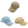 Retro Alphabet Embroidered Baseball Hat With Sunshade For Adults Casual Fashion