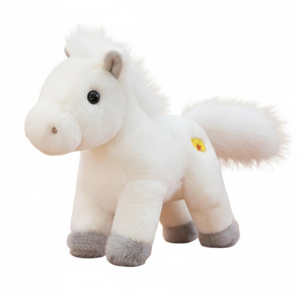Mascot Dolls Lucky Horse Plush Toys Good Luck Zodiac Pony Figurine  Birthday Gift