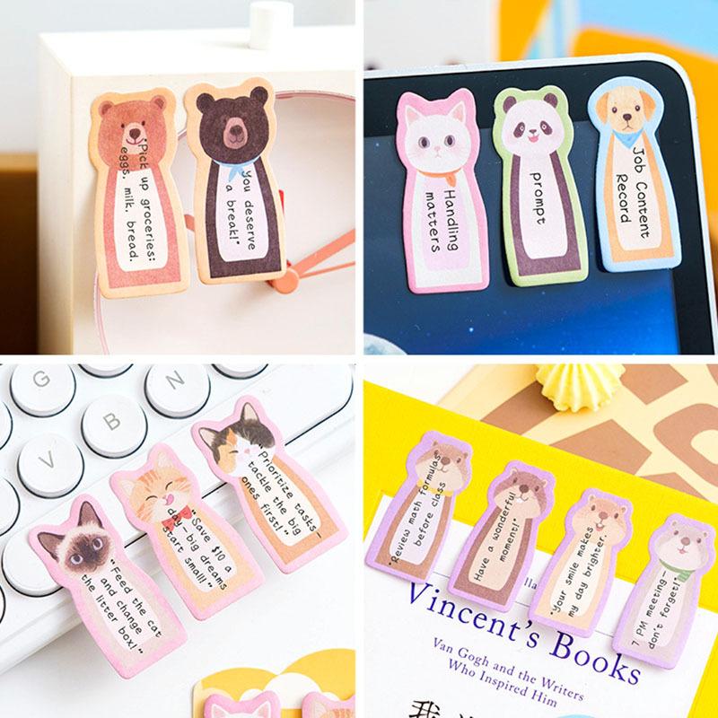 Kawai Stationery Thumb Notes Cute High Value Paper Students Use Special Shaped N Stickers Categorization Labels Wholesale Lovely