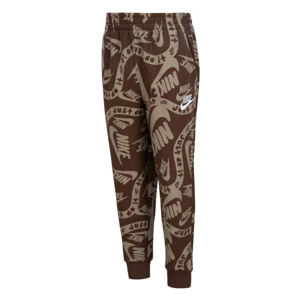 Nike Childrens/Kids Sportswear Club Fleece All Over Logo Joggers