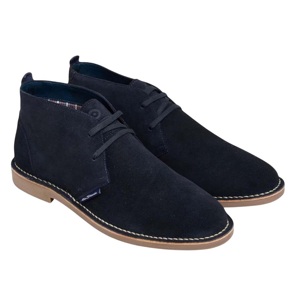 Ben Sherman Mens Hemmings Suede Desert Boots
