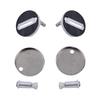 Upgrade Your Toilet's Stability with 2PCS Toilet Lid Hinge Fixing Bolts