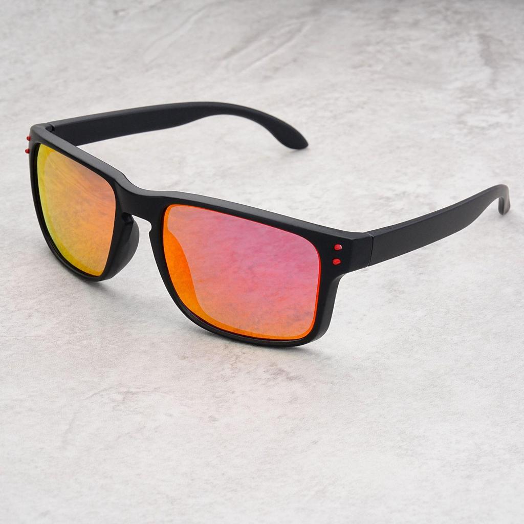 New Unisex Polarized Sport Sunglasses for Outdoor Activities - Square Frame