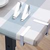 5Pcs/Set New Stainless-Steel Table Cloth Clip Wedding Table Cover Clip Holder Triangle Tablecloth Stable Clips Home Fixed Clip