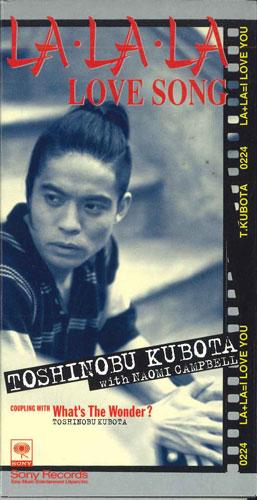 

CD ТОШИНОБУ КУБОТА НАОМИ КЭМПБЕЛЛ Lalala Love Song SRDL4184PROMO SONY RECORDS Япония Японский Поп-рок Б/У