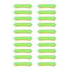 20pcs Hair Perm Rods Set Universal Thickened Nonslip DIY Orange Perm Rods for Beginner for Home