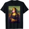 Pink Bubble Gum Mona Lisa Pop Art Da Vinci T-Shirt