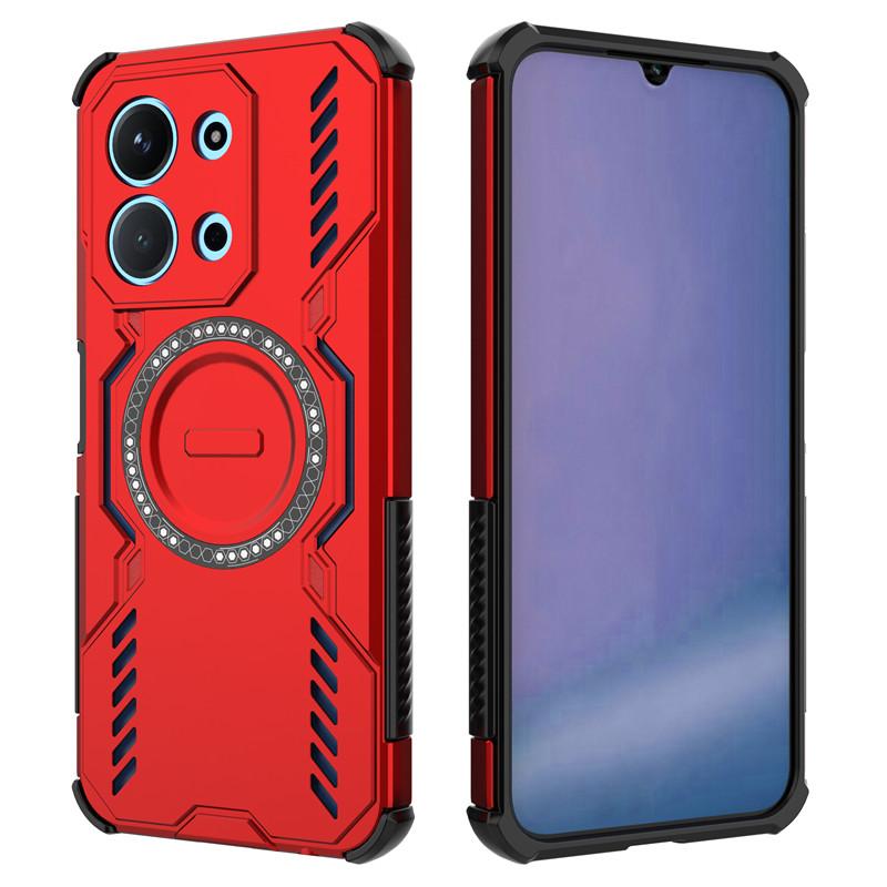 For Xiaomi Redmi 15C Case Redmi 15C Cover Heat Dissipation Magnetic Wireless Charging Bumper Protective Phone Cases On Redmi 15C