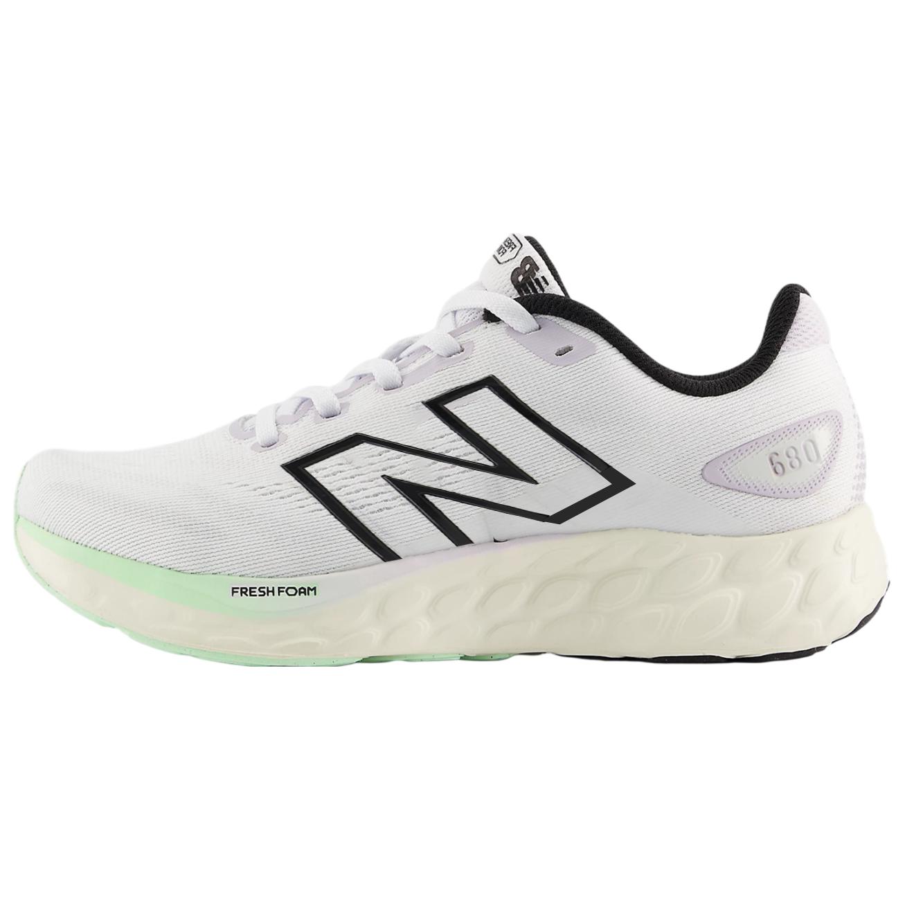 New Balance Fresh Foam 680 V8 White Grey Women W680CW8 39