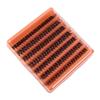 63Cluster/Box 10/12/14mm Fluffy Cross False Eyelashes Soft Segmented Eyelashes Bundles  Women