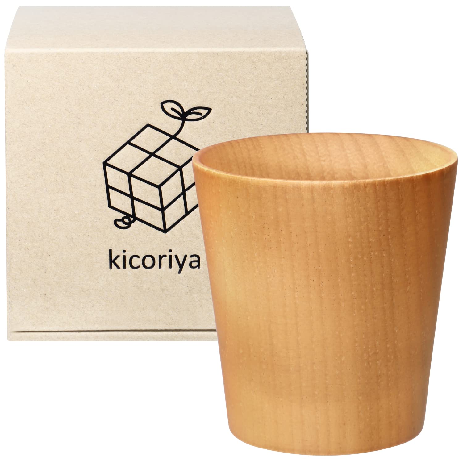 

kicoriya Cup Wooden Gift Present Tumbler Cup Wood Natural Wood (Jujube Tree)