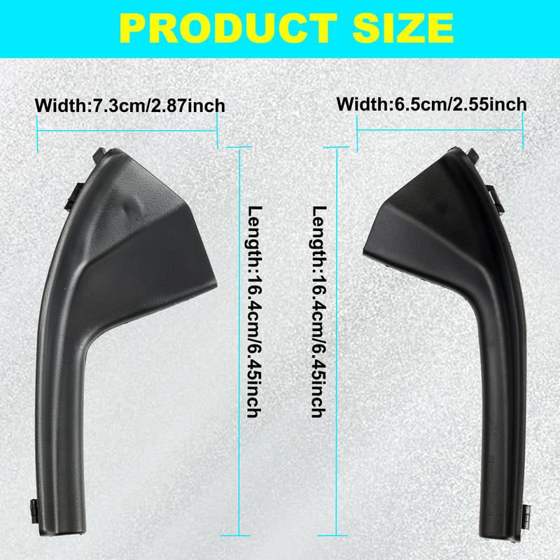 Car Front Side Windshield Cowl Grille Outer Cover Extension Trim For Nissan Versa Sedan Hatchback Tiida 2007 2008 2009 2010-2012