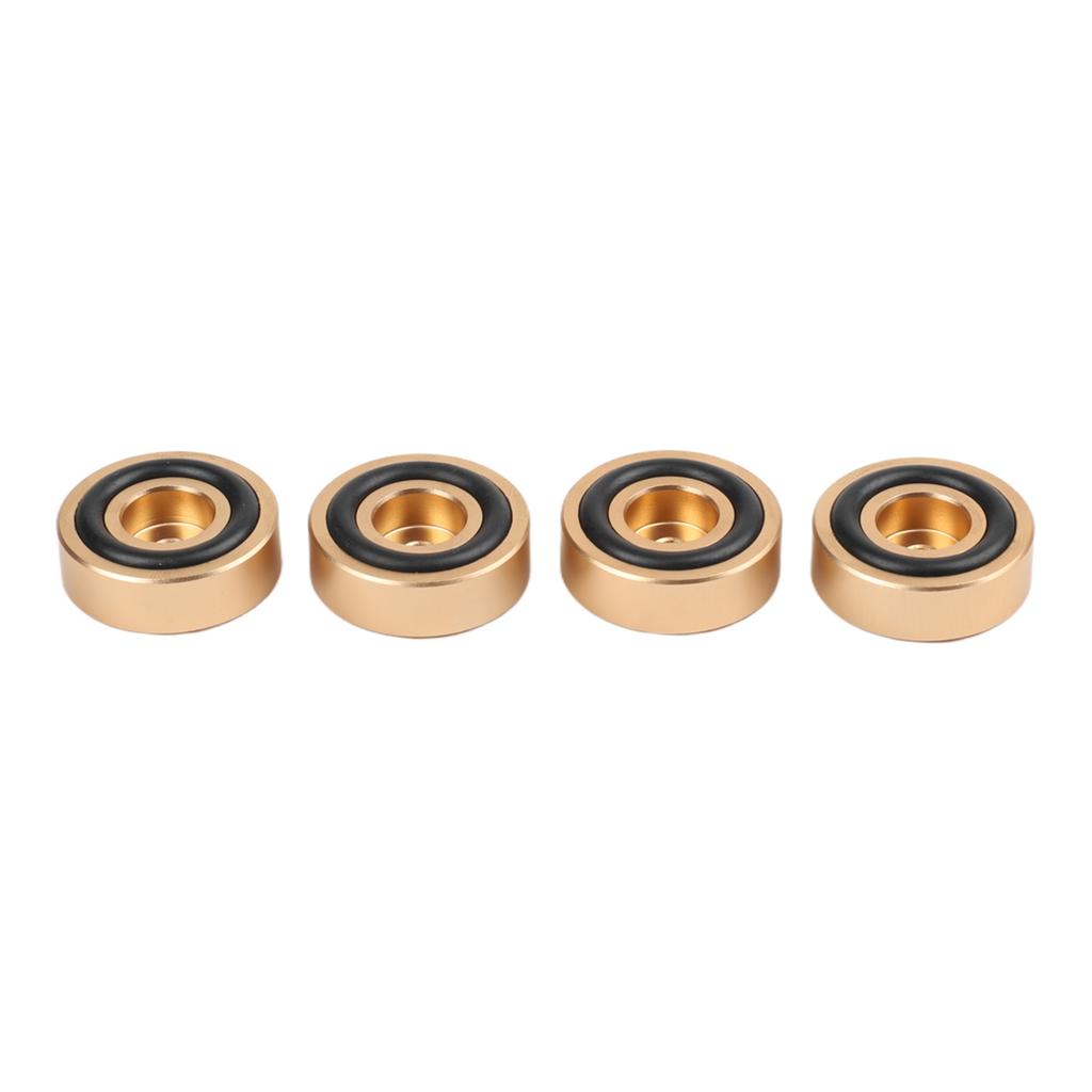 2026 4pcs Brass Gold Chopping Board Feet With Non-Slip Pads For Kitchen Cutting For Chefs, Home Cooking, And Furniture Stability